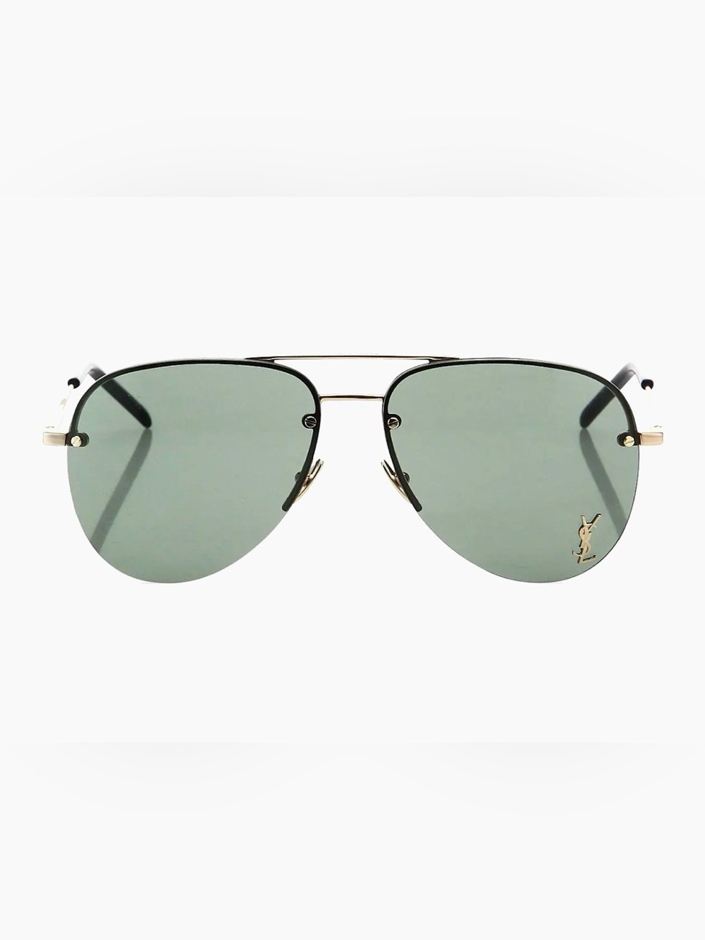 Saint Laurent Monogram 59MM Aviator Sunglasses